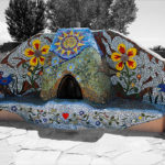 Outdoor Kiva Fireplace