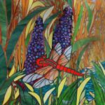 Dragonfly Sanctuary Detail: ABQ Botanic Gardens